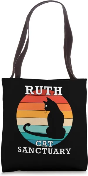Ruth Cat Sanctuary Group Family Reunion Name Tote Bag