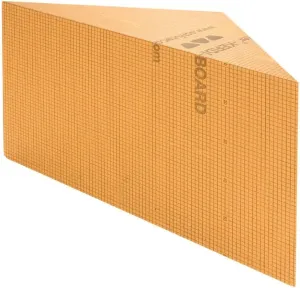 Schluter Kerdi Board Shower Bench - Simplifies Wall Waterproofing Connections - 24-Inch Length, 24-Inch Width, 20-Inch Height, Triangular - KBSB610TA