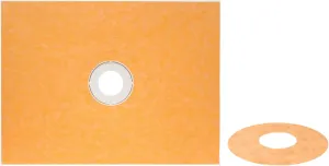 Schluter Kerdi Prefabricated Sloped Shower Tray - Waterproof, Ready to Tile - Lightweight Polystyrene, 36" Length, 48" Width, Center Outlet Position - KST915/1220BF