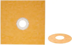 Schluter Kerdi Prefabricated Sloped Shower Tray - Waterproof, Ready to Tile - Lightweight Polystyrene, 48" Length, 48" Width, Center Outlet Position - KST1220BF
