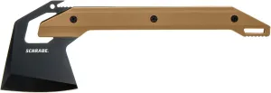 Schrade Delta Class Backdraft Axe 19.5in with a 4.75in 3Cr13 Steel Blade and G10 Handle for Outdoor Survival, Camping, and Bushcraft