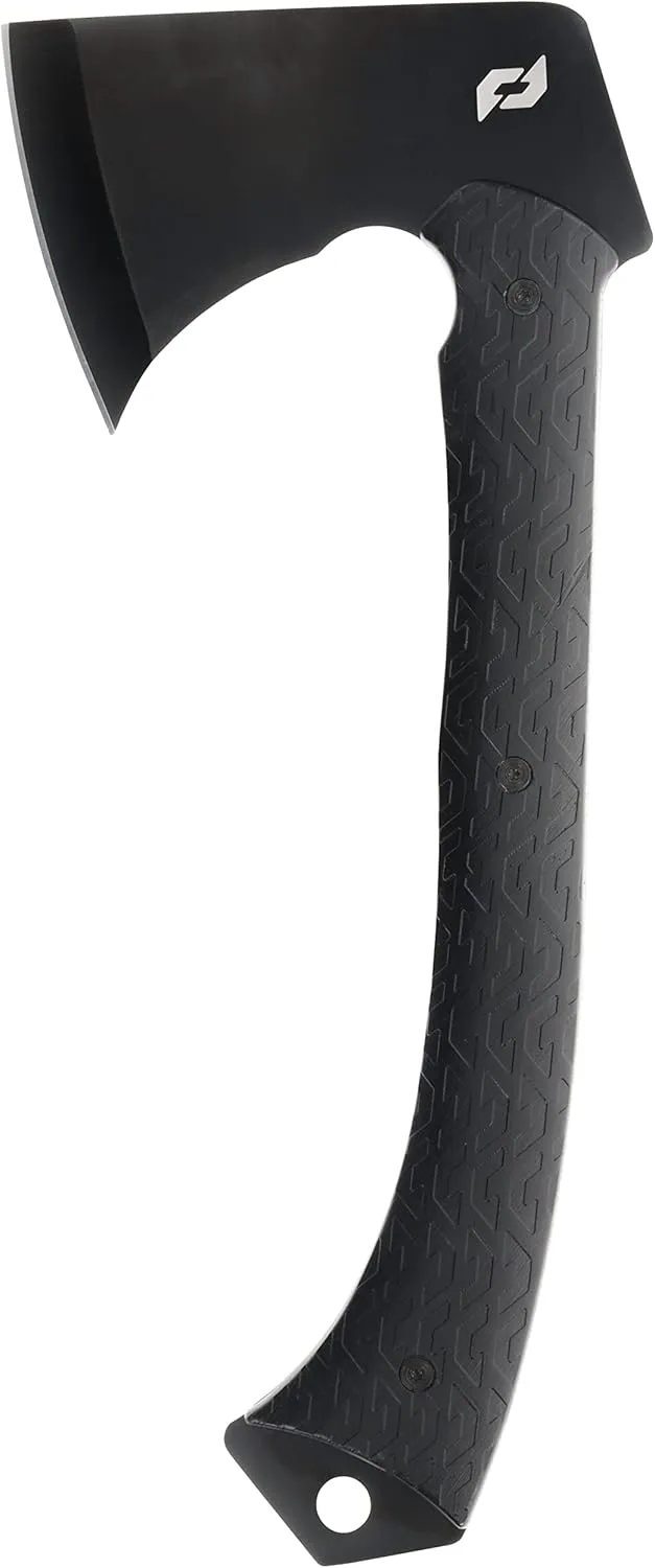 Schrade Delta Class Recoil Axe 13in with 3in 3Cr13 Steel Blade and G10 Handle for Outdoor Survival, Camping, and Bushcraft