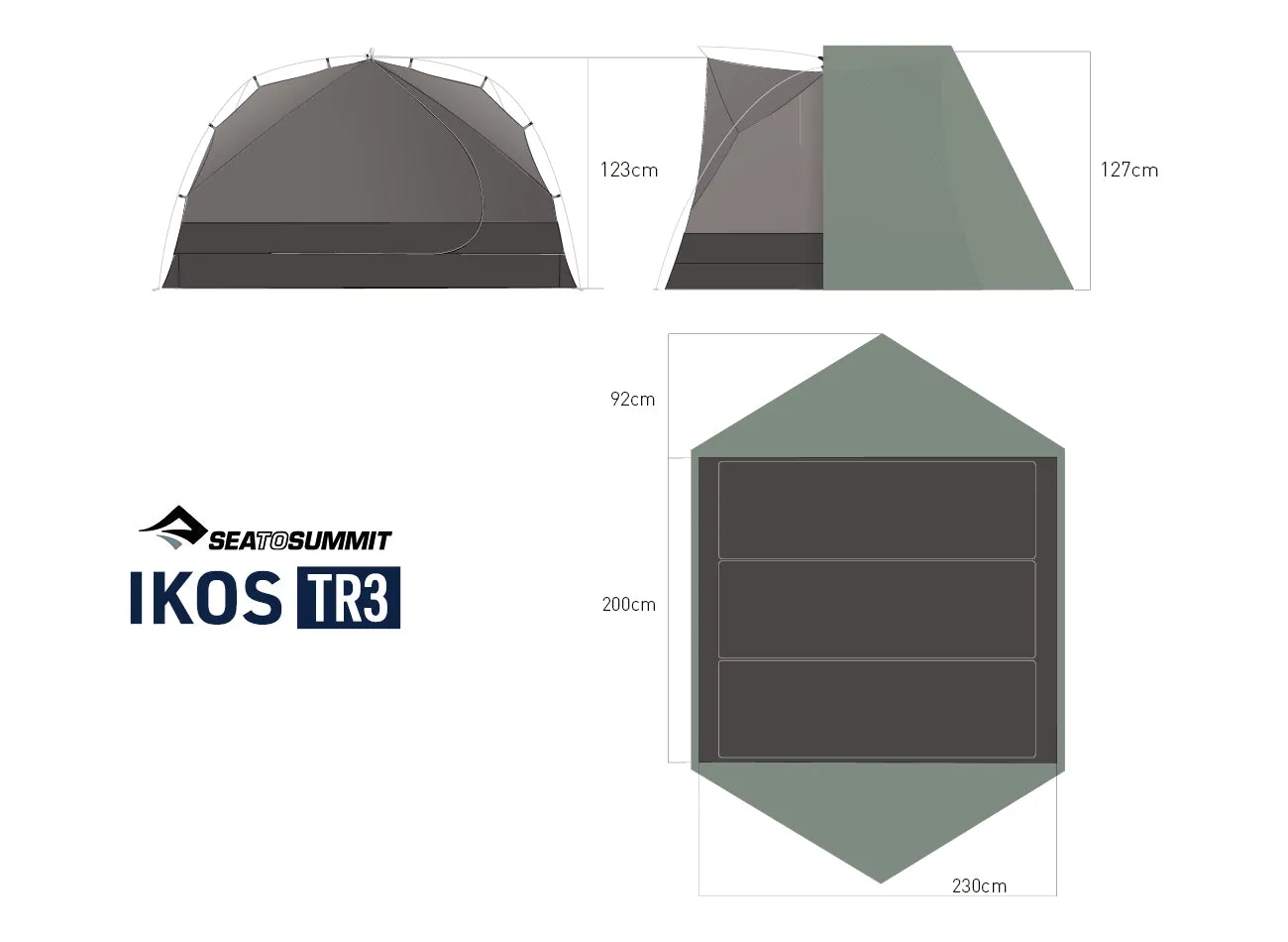 Sea to Summit Ikos TR3 Tent