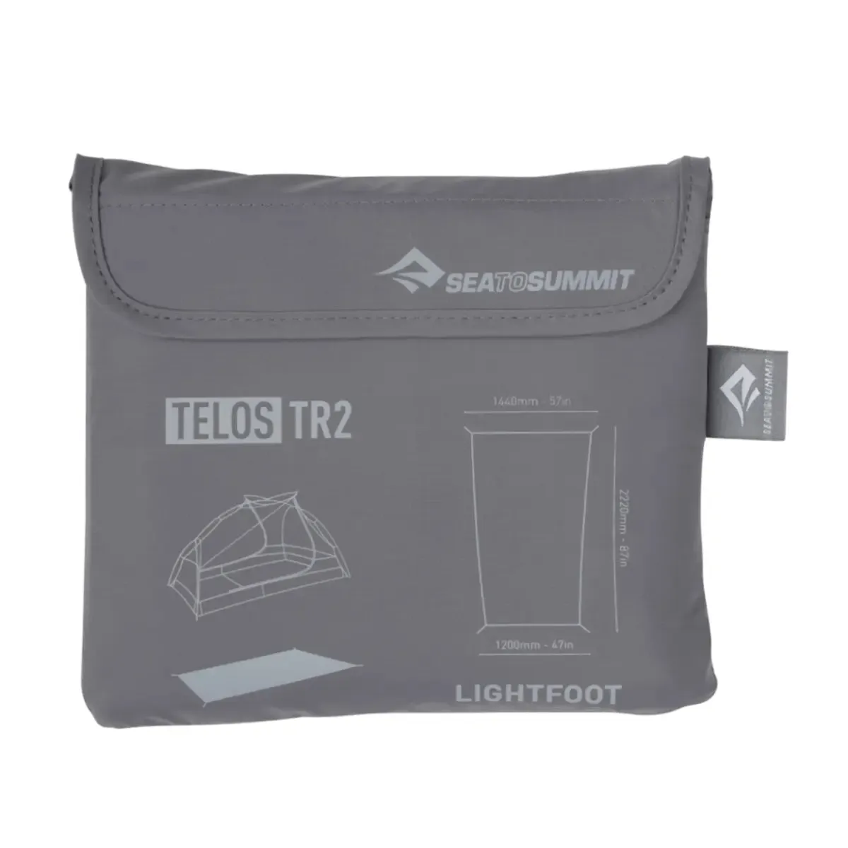 Sea To Summit Telos TR2 Lightfoot Tent Footprint - Grey
