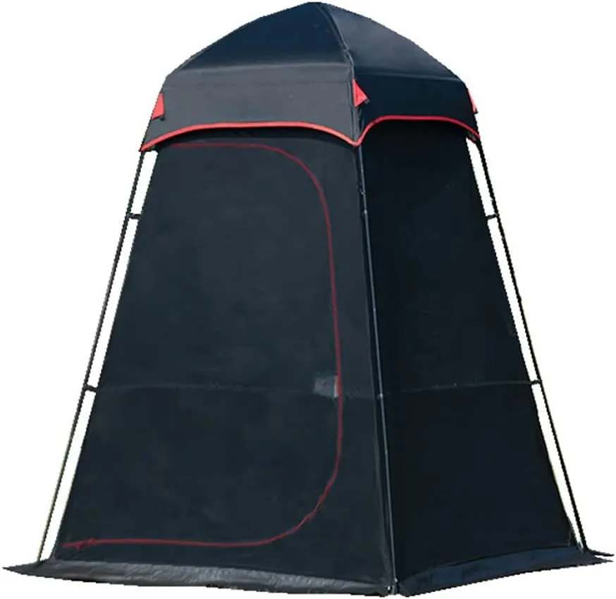 Shower Privacy Tent Oversize Toilet Tent Portable Pop Up Changing Room Waterproof Anti-UV Mobile Shower Tent for Dressing Room Beach Fishing Hiking
