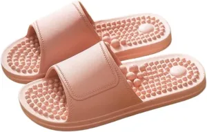 Shower Slippers Bathroom Shower Slippers with Massage Soles, Non-Slip Slides for Women and Men, Indoor and Outdoor Slippers Non-Slip Slippers