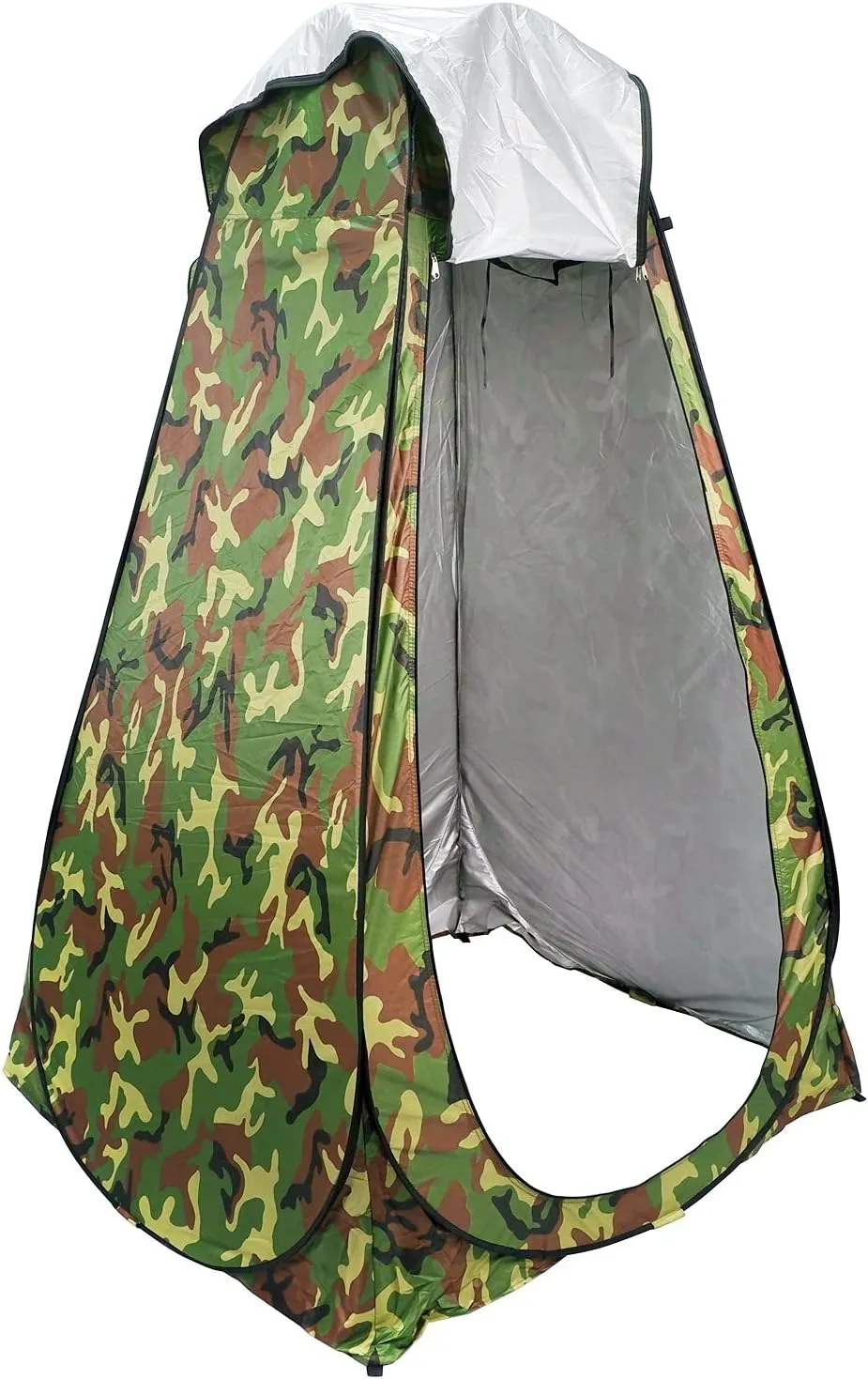 Single Person Folding Tent for Trailer Minivan Camping Vans 4X4 RV Camper Pop up Privacy Tent Portable Lightweight Shelter for Outdoor Recreation Pop up Size 45x45x76 inches