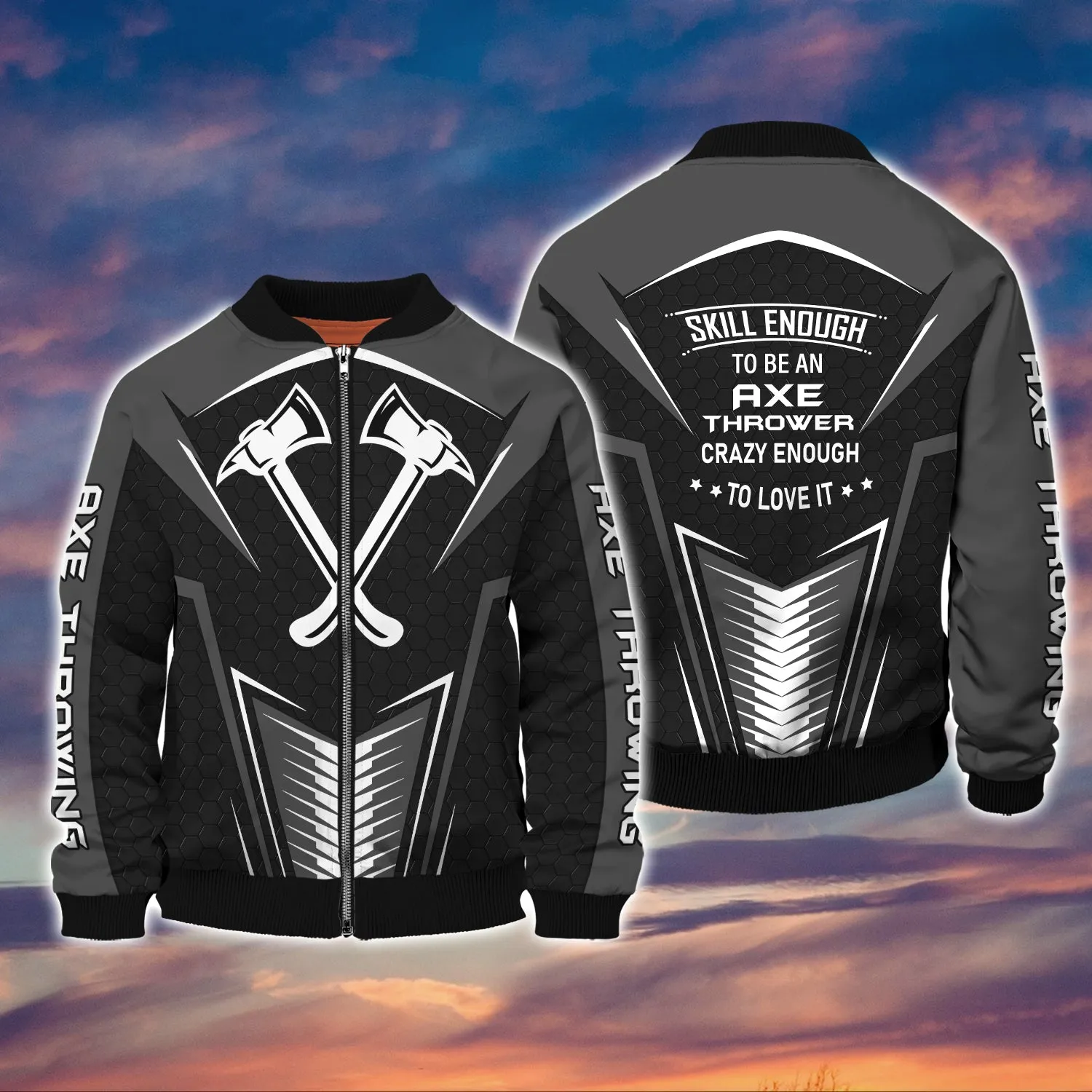 Skill Enough To Be An Axe Thrower 3d Shirts For Men and Women