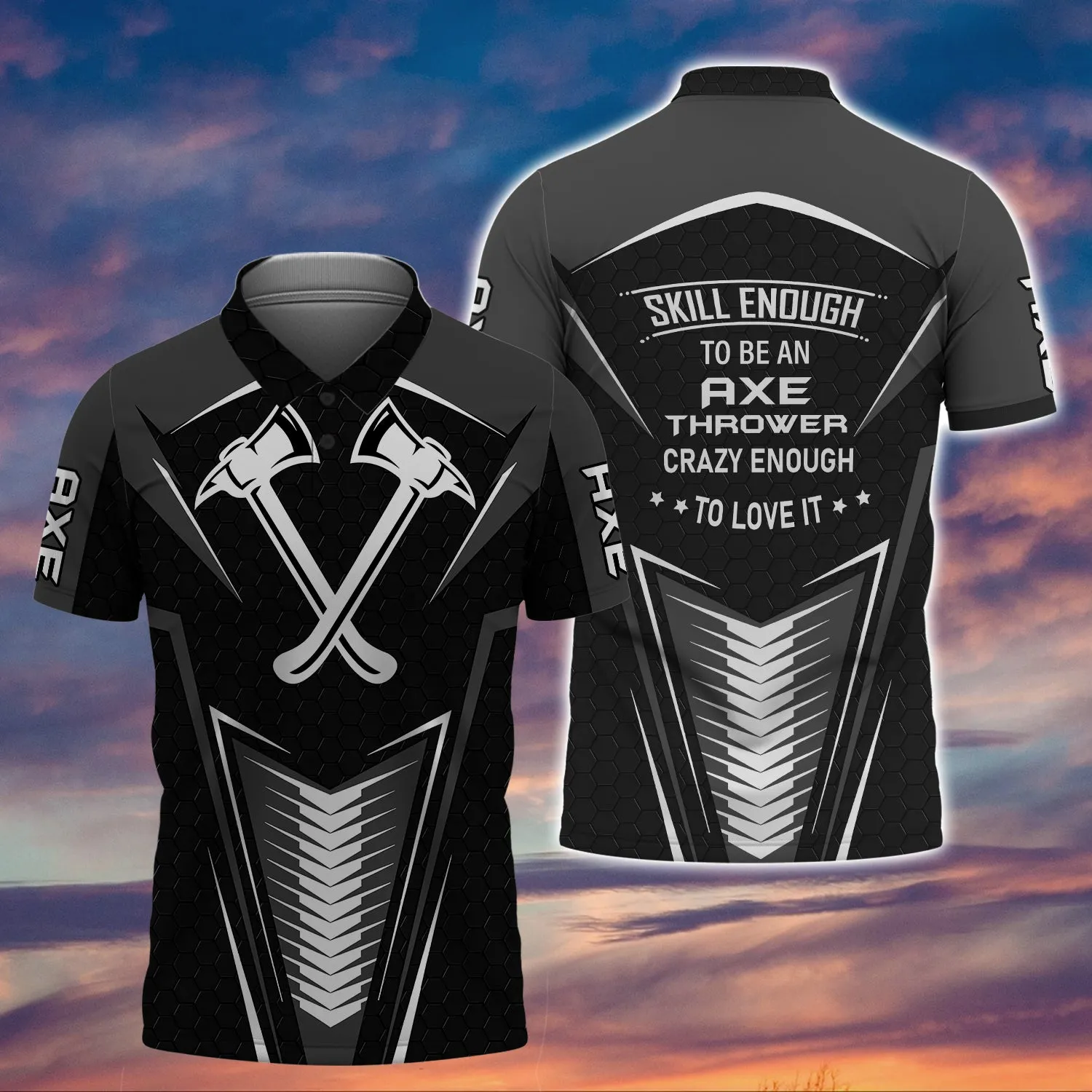 Skill Enough To Be An Axe Thrower 3d Shirts For Men and Women