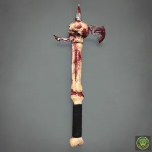 Skull Bone Axe Prop