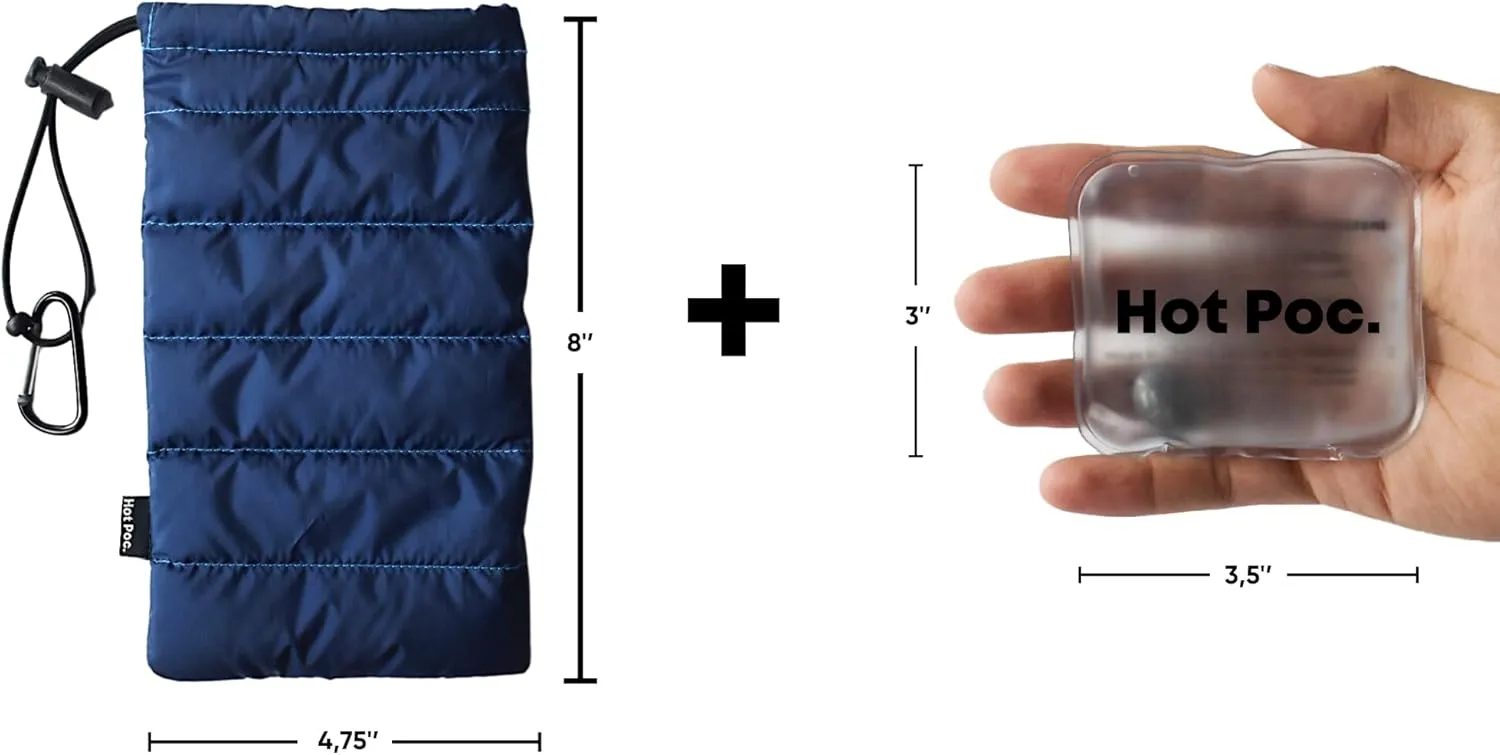 Sleeper - Thermal Cell Phone Cases, Insulated Pouch, Insulating Bag for iPhone 14, 13, 12, Samsung Galaxy and Smaller (Navy)