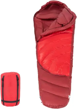 Sleeping Bag Sleeping Bag Mummy Cold Resistance -45℃ Goose Down Snow Mountain Windproof Quilt