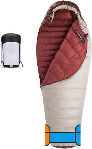 Sleeping Bag Ultralight Mummy Sleeping Bag Duck Down Sleeping Bag Winter Camping Sleeping Bag