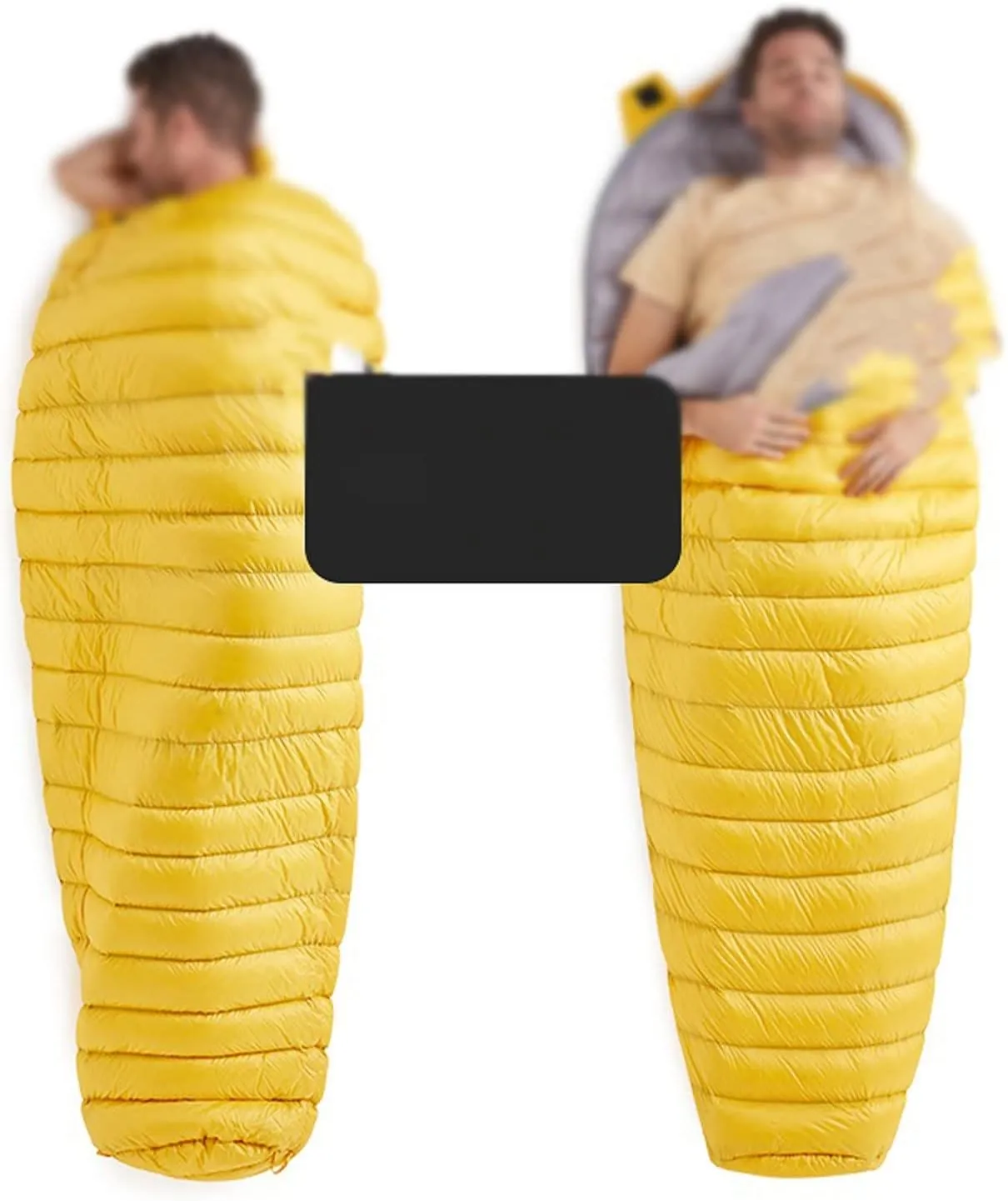 Sleeping Bag Ultralight Warm Sleeping Bag White Goose Down Sleeping Bag Adults Backpacking Camping Mummy Sleep Bags