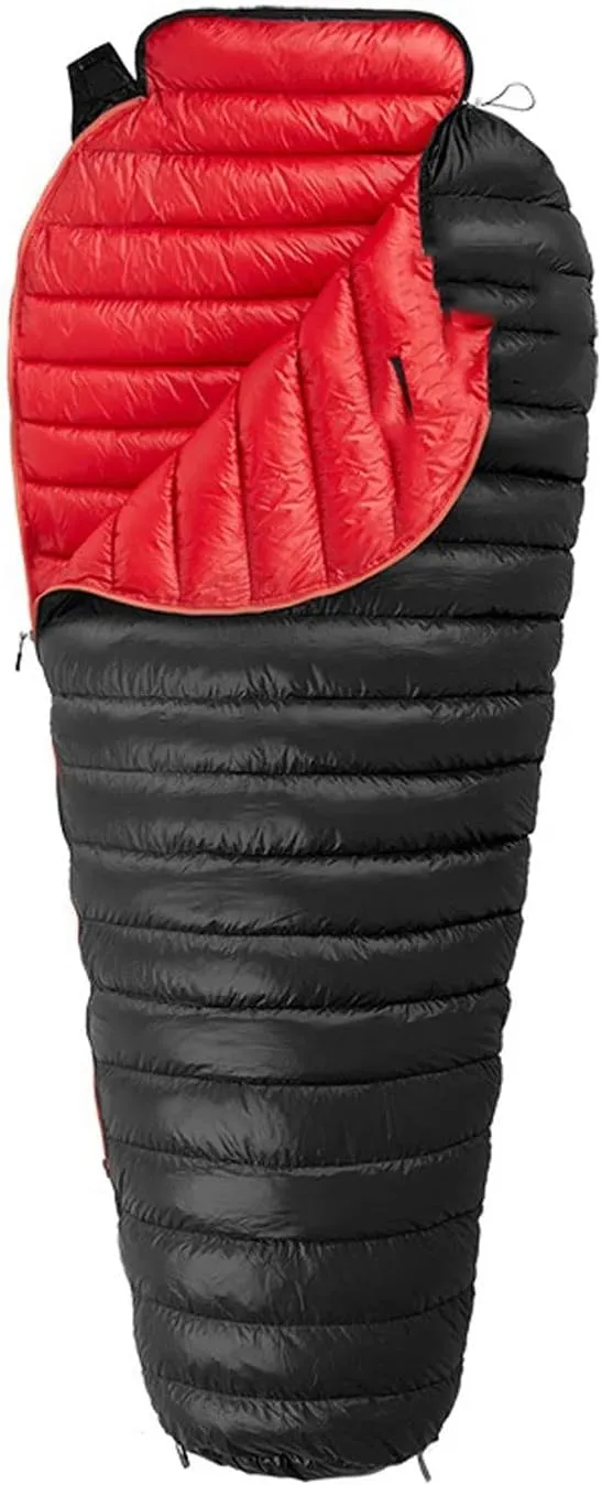Sleeping Bag Ultralight Warm Sleeping Bag White Goose Down Sleeping Bag Adults Backpacking Camping Mummy Sleep Bags