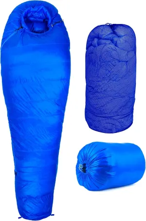 Sleeping Bags for Adults - Mummy Sleeping Bag - Camping Sleeping Bags for Adults - Snug Fit Adjustable Drawstring Hood w/Stuff Sack & Durable Material - Perfect for Camping & Travel