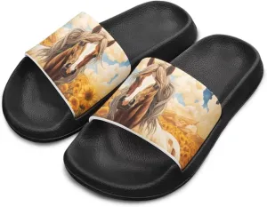 Slides for Kids Summer Slippers Lightweight Beach Sandals for Teen Girls