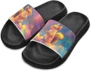 Slides for Kids Summer Slippers Lightweight Beach Sandals for Teen Girls
