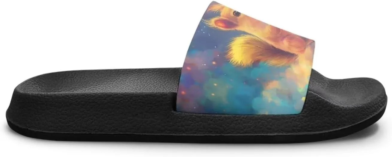 Slides for Kids Summer Slippers Lightweight Beach Sandals for Teen Girls