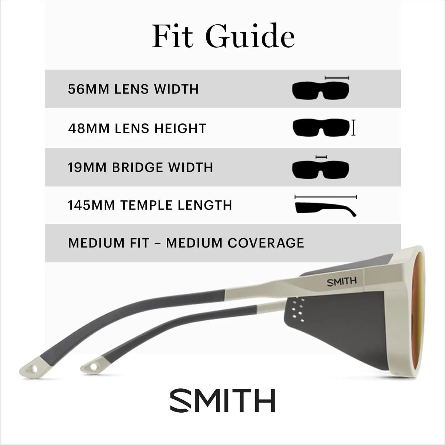 SMITH Optics Venture Sunglasses – Shield Lens Performance Sports Sunglasses for Skiing, Snowsports & More – For Men & Women
