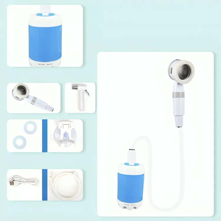 SplashPack - Portable camping shower with pump