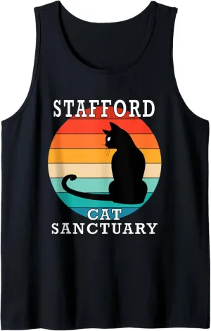 Stafford Cat Sanctuary Group Family Reunion Name Tank Top