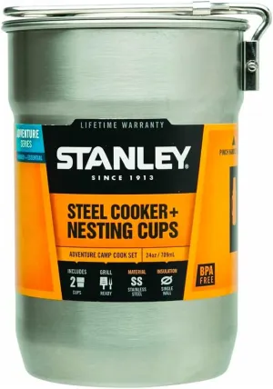 Stanley Adventure Camp Cook Set Stainless Steel 24oz / 704ml
