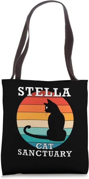 Stella Cat Sanctuary Group Family Reunion Name Tote Bag