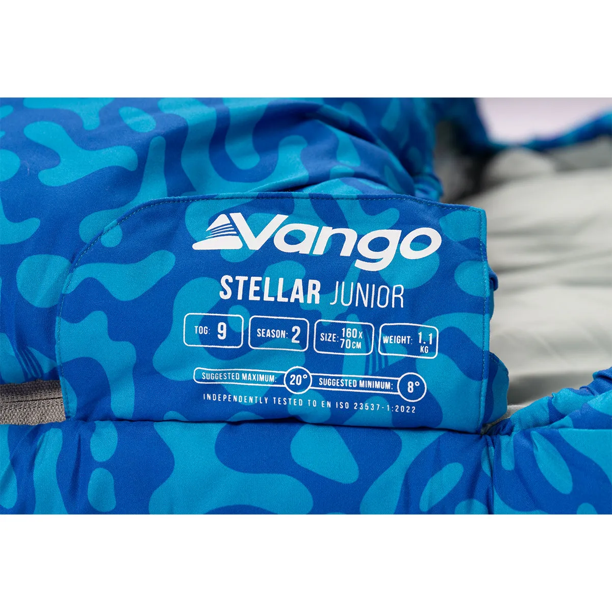 Stellar Junior Sleeping Bag - Atlantic Blue