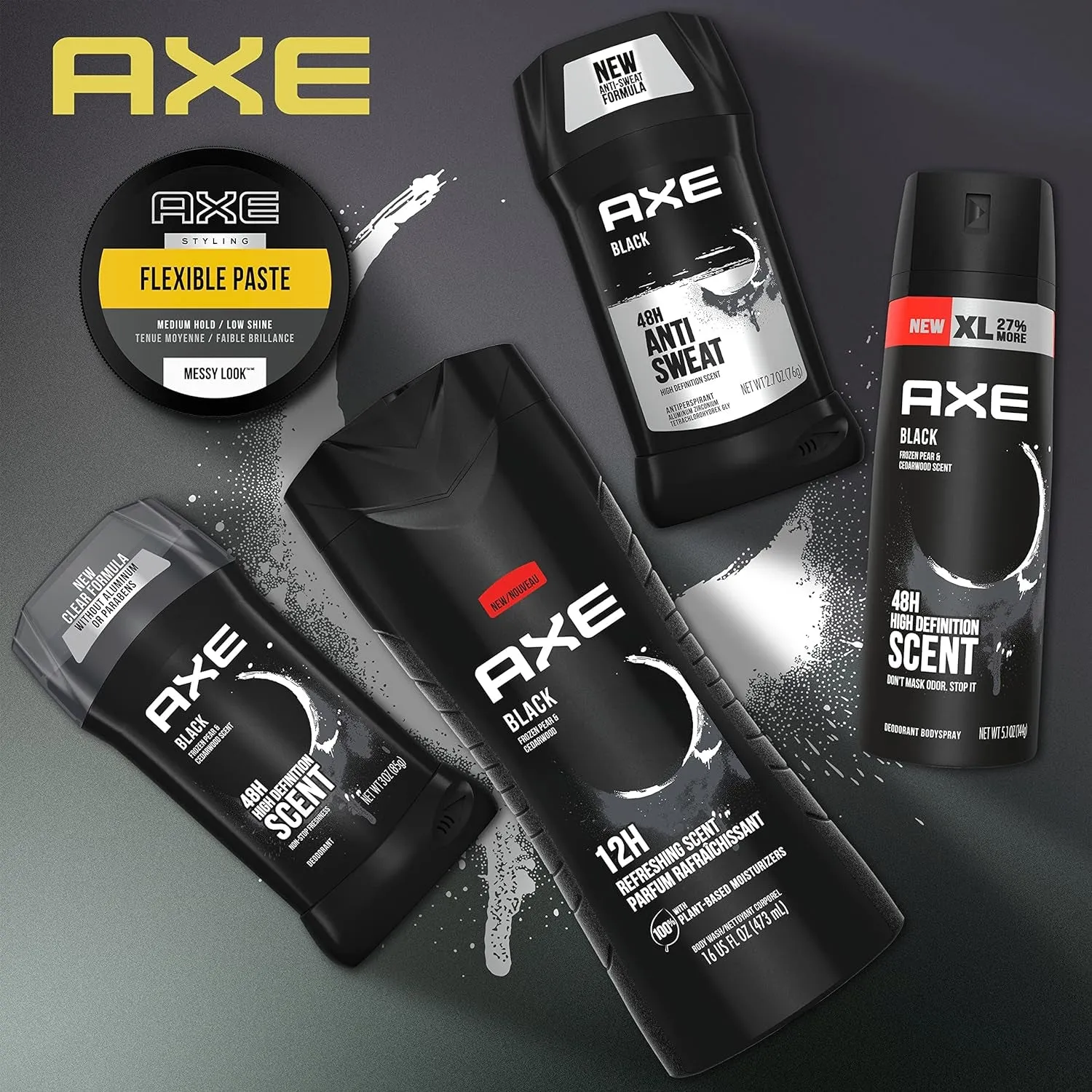 Styling Flexible Hair Paste Urban Messy Look 2 Count for an Instant Texture Boost Hair Styling Made Easy 2.64 Oz