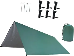 SUPVOX 4-Person Waterproof Canopy Tent for Hiking Camping Large Outdoor Travel Tent Uv Protection for Family Outdoor Adventure