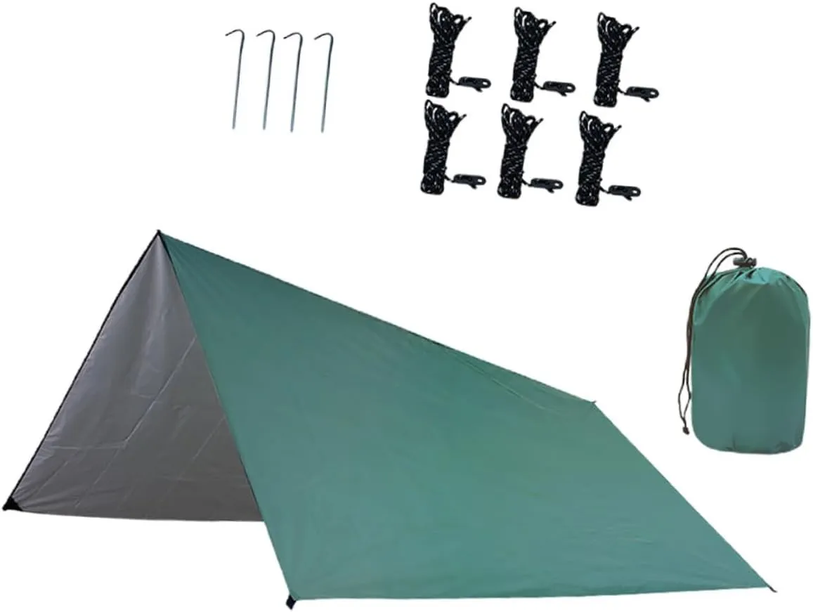 SUPVOX 4-Person Waterproof Canopy Tent for Hiking Camping Large Outdoor Travel Tent Uv Protection for Family Outdoor Adventure
