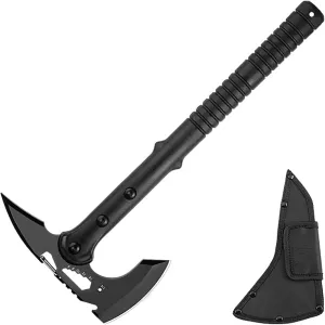 Survival Outdoor Multifunctional Axe, Camping Chopping firewood, Small Hand Axe, Mountain Axe, Multi-Purpose Camping Tool Axe