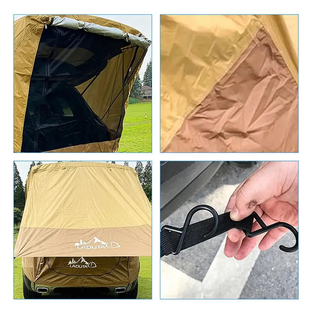 SUV Tailgate Camping Tent – Waterproof UPF 50  for Car Camping