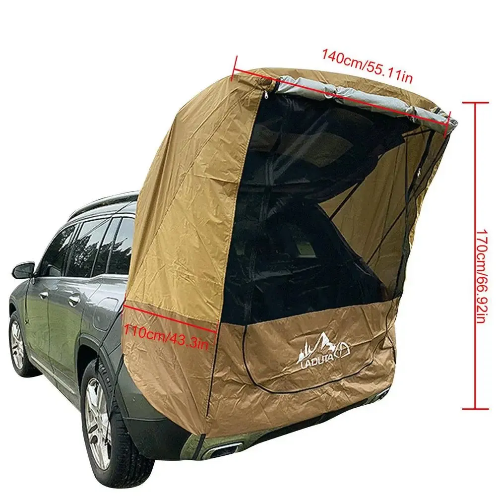 SUV Tailgate Camping Tent – Waterproof UPF 50  for Car Camping