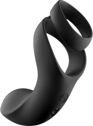 SVAKOM Benedict Silicone Rechargeable Cock Ring - Black