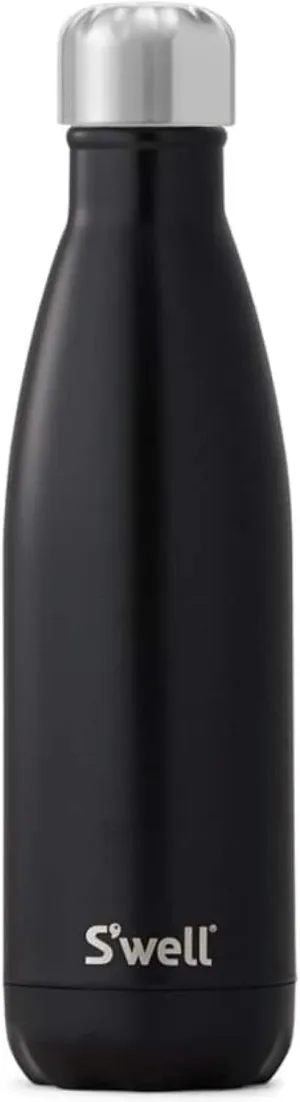 S'well Stainless Steel Water Bottle, 17oz, London Chimney, Triple Layered Vacuum Insulated Containers Keeps Drinks Cold for 36 Hours and Hot for 18, BPA Free, Perfect for On the Go