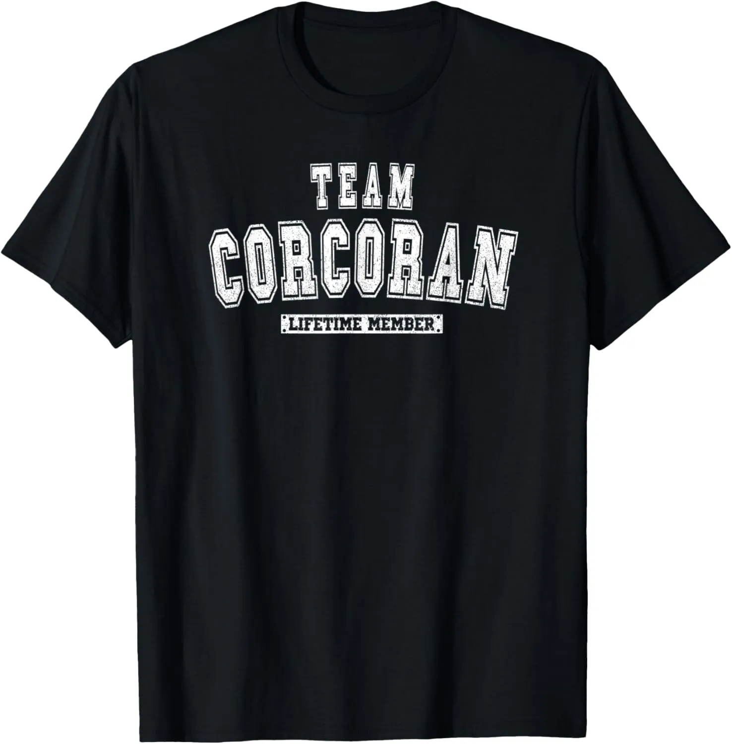 Team CORCORAN Lifetime Member Family Last Name T-Shirt