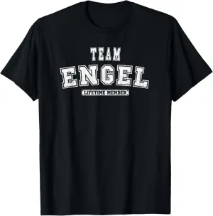 Team ENGEL Lifetime Member Family Last Name T-Shirt