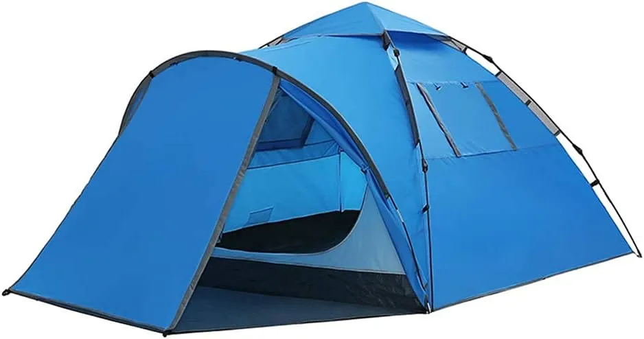 Tent Portable Waterproof Multifunction Folding Automatic Outdoor Camping Family Tents 3-4 Person Big Space
