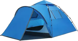 Tent Portable Waterproof Multifunction Folding Automatic Outdoor Camping Family Tents 3-4 Person Big Space