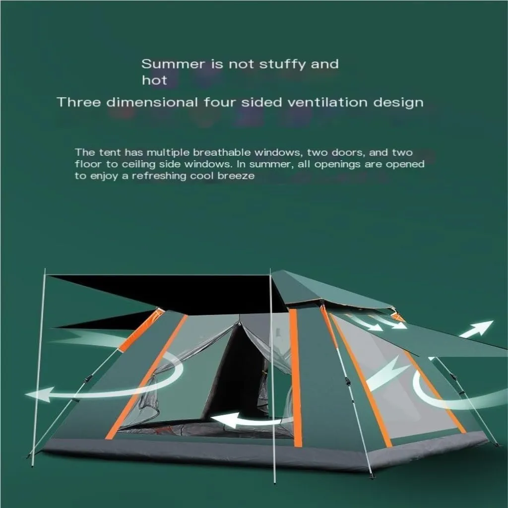 Tent Tent Outdoor Camping Folding Fully Automatic Tent Sun Protection Quick Opening Ventilated Tent Portable Tent Outdoor Tent