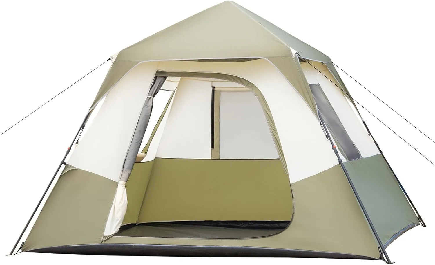 Tents 6 Person Easy Setup,Family Camping Tent, Outdoor for Hiking, Backpacking, Traveling, Tents for Camping,Family Camp Tent 120" L x 107.8" W x 65.9" H