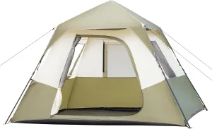 Tents 6 Person Easy Setup,Family Camping Tent, Outdoor for Hiking, Backpacking, Traveling, Tents for Camping,Family Camp Tent 120" L x 107.8" W x 65.9" H
