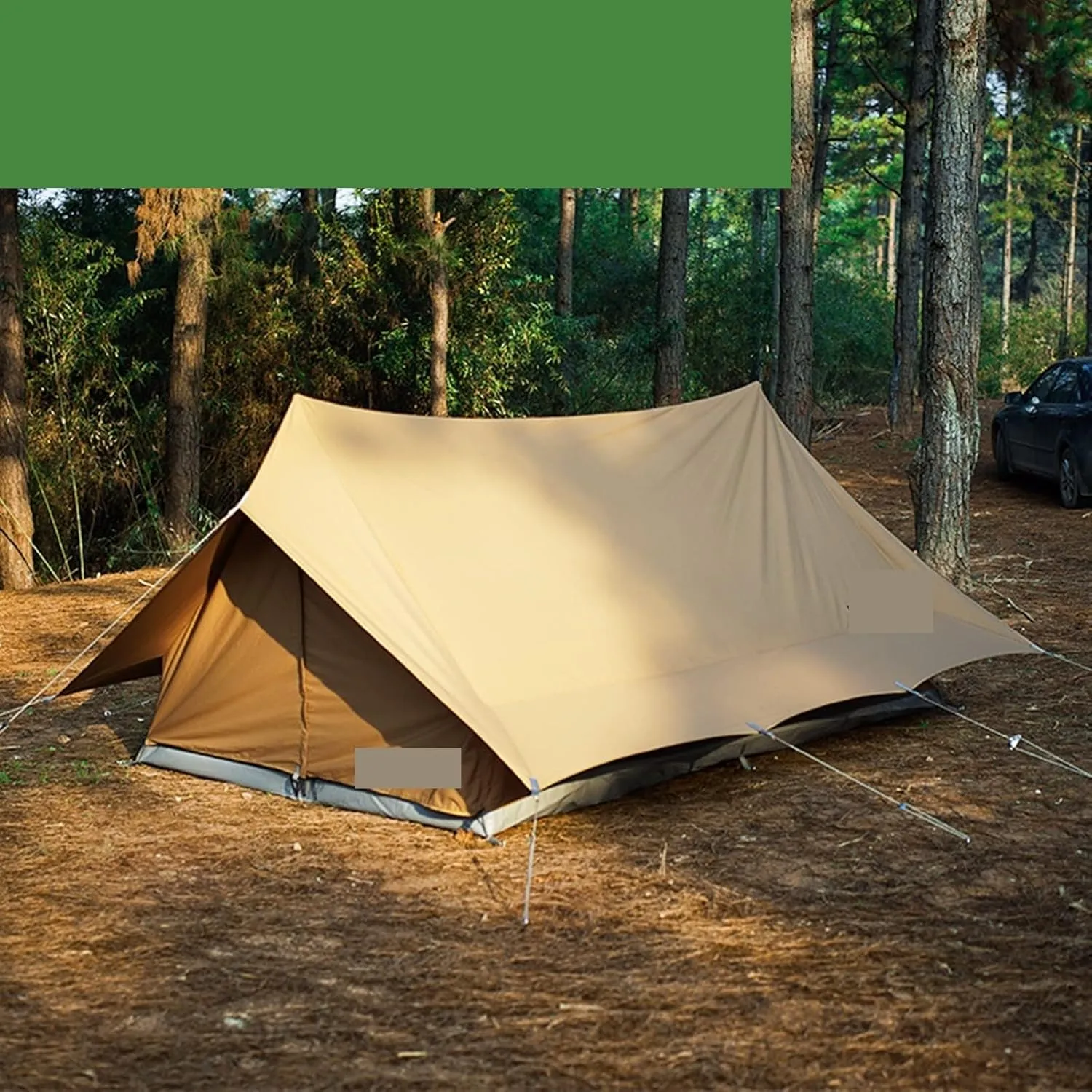 Tents Outdoor Camping Cotton Double Peak Tent Rain-Proof Large Space Breathable Tent