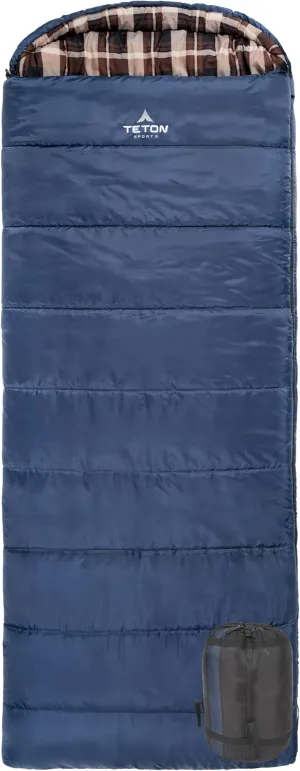 TETON Celsius XL, -25F, 20F, 0F Degree Sleeping Bags, All Weather Warm Sleeping Bag for Adults and Kids, Camping Season, Compression Sack Included