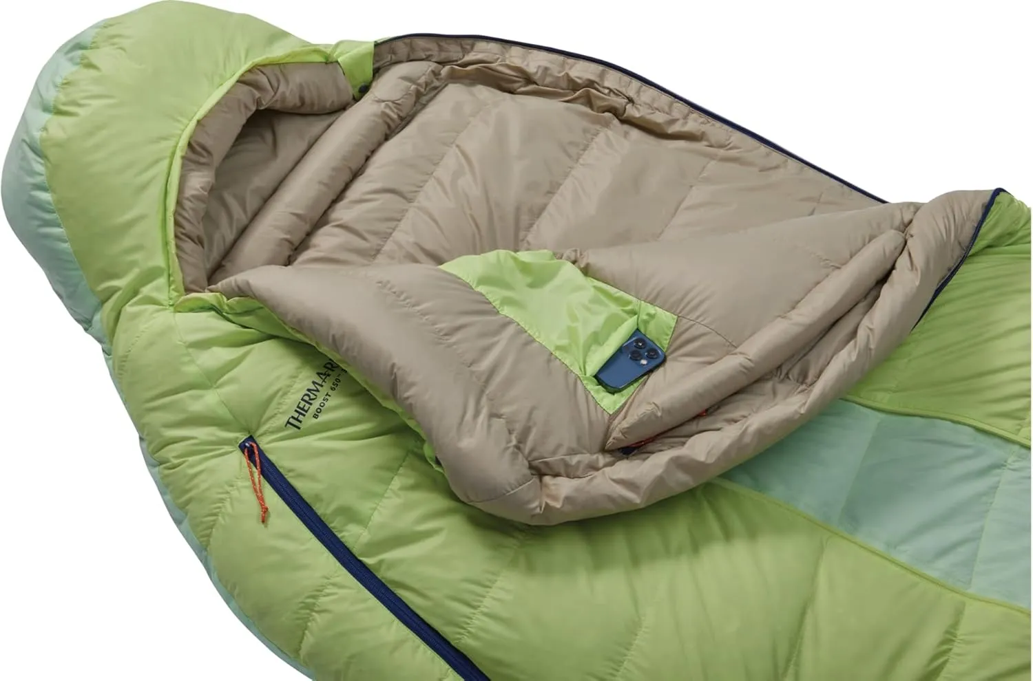Therm-a-Rest Boost 650 32F/0C Down Sleeping Bag, Short Wide