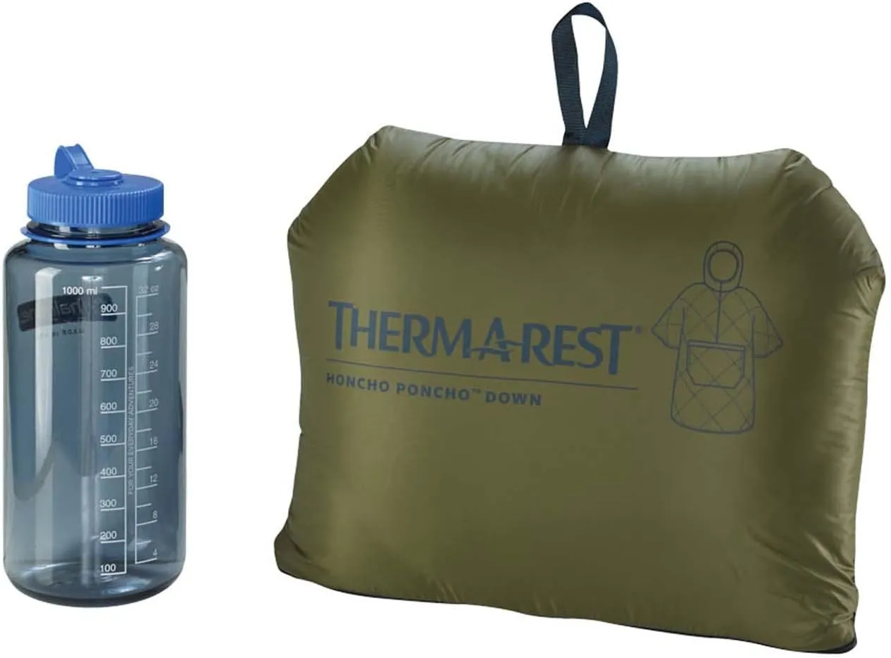 Therm-a-Rest Honcho Poncho Down Wearable Camping Blanket