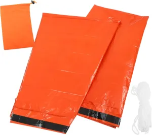 Thermal Insulated Emergency Shelter Lightweight Aluminum Film Tent for Hiking Survival Tent Reflective Foil for Camping