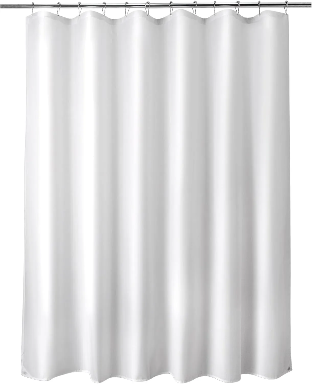 Titanker Washable Fabric Shower Curtain Liner - Waterproof & Lightweight